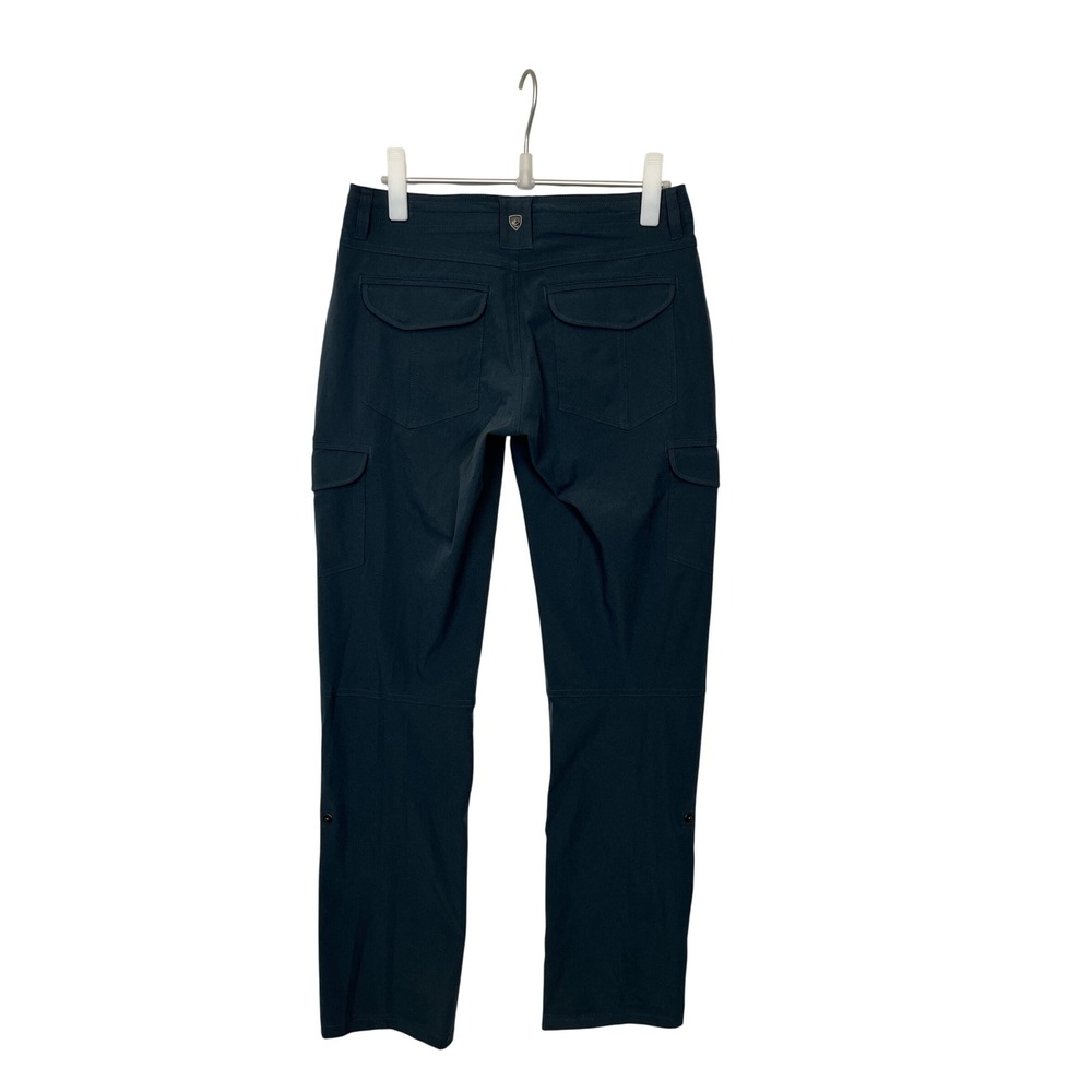 Kuhl Splash Roll Up Hiking Pants 2 Blue Grey Gorpcore Utility Cargo Low Rise - Picture 3 of 13